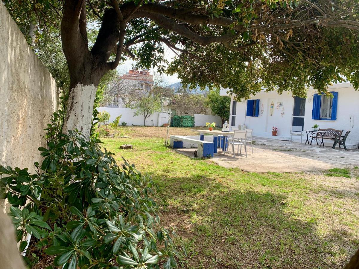 Relaxation, Nature And Sea Near The Airport! Loútsa Exterior foto